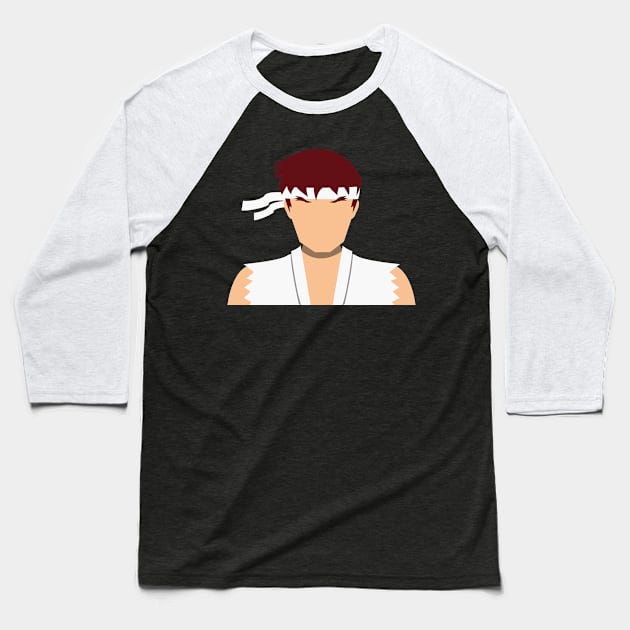 Alpha Ryu Vector Baseball T-Shirt by MagicFlounder